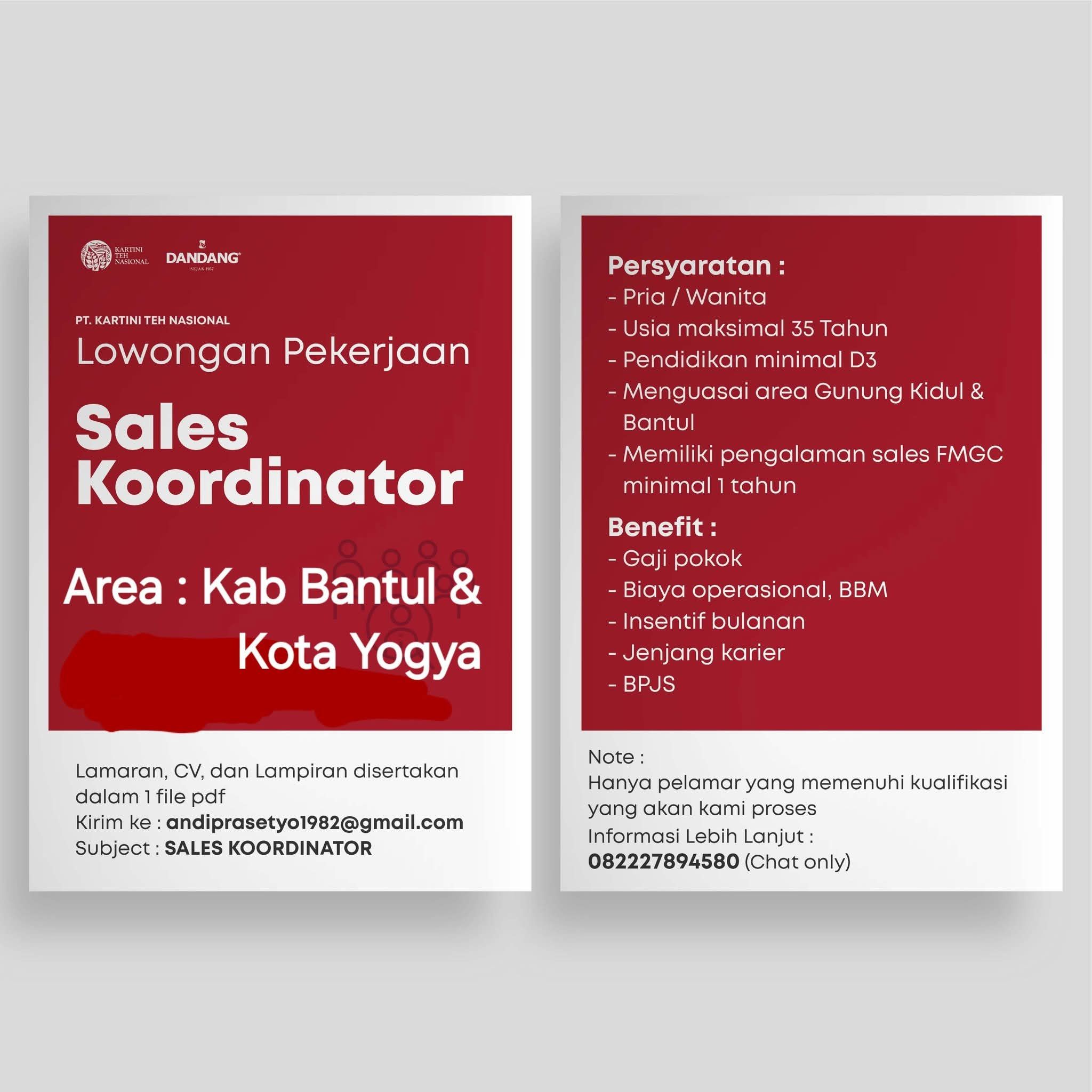 INFO LOWKER SPG, MD,SALES,SPV JOGJA | Facebook