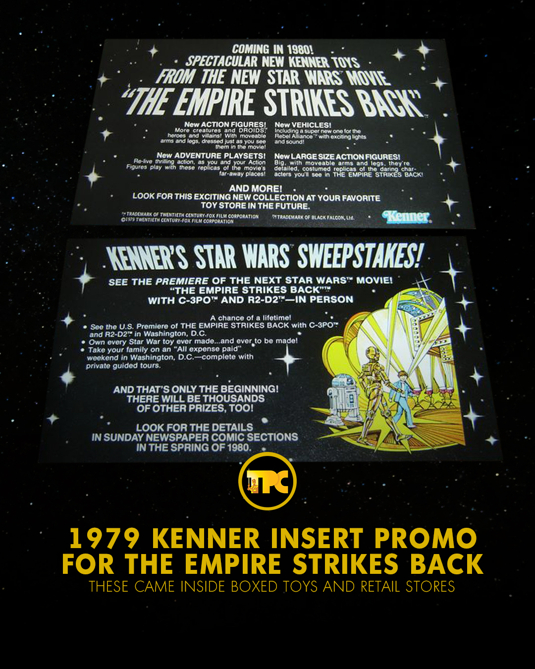 Star Wars The Empire Strikes Back Be Set From Sears 1979 Catalog