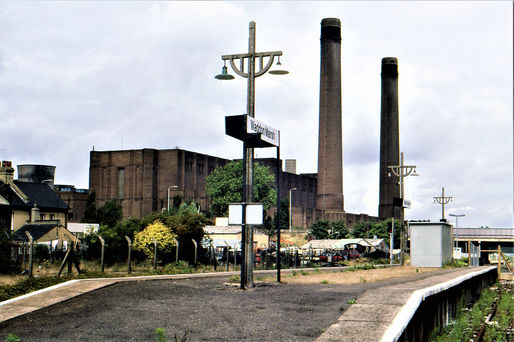 Disused Stations | WADDON MARSH HALT on the West Croydon - Mitcham ...