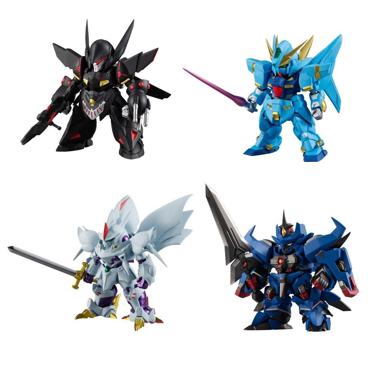 Sd World ｽｰﾊﾟｰﾛﾎﾞｯﾄ大戦og Original Collection 01 4個入 Facebook