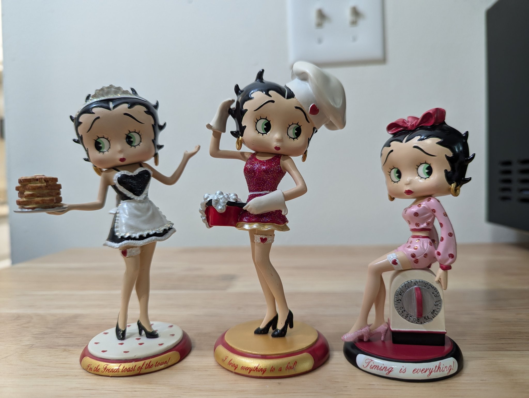 Betty boop gnome. Only $15, 11.5” tall. Grab it before it