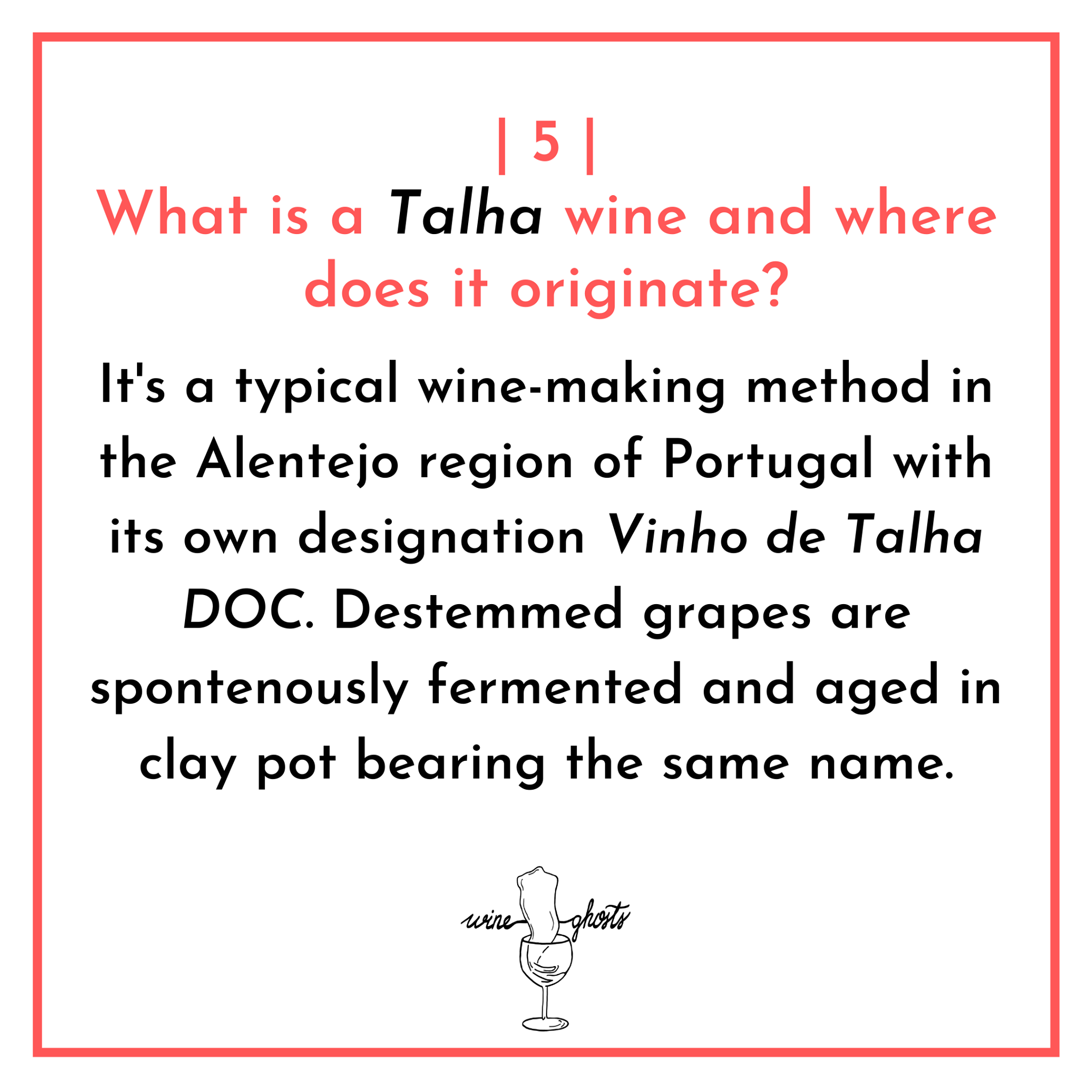 Wine Ghosts - | Ghost Knowledge #5 | What is a Talha wine...