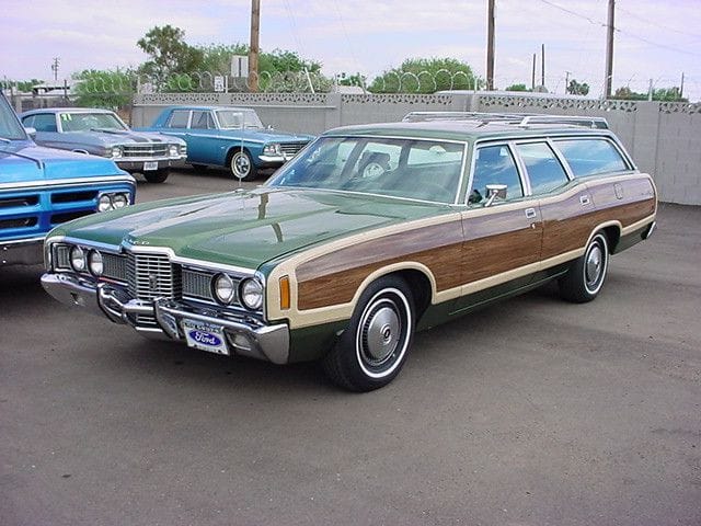 Ford Country Squire Station Wagon | Someone suggested interior shots on ...