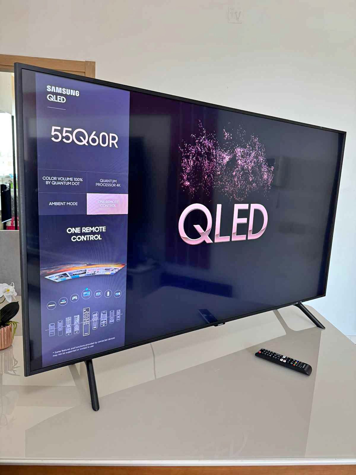 Recém chagado 🌍🇿🇦🇲🇿📺 *📺TV Samsung 55 polegadas Qled* *Smart 4k completa ...