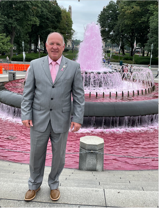Pink is the color of the day... - PA State Rep. Jim Rigby