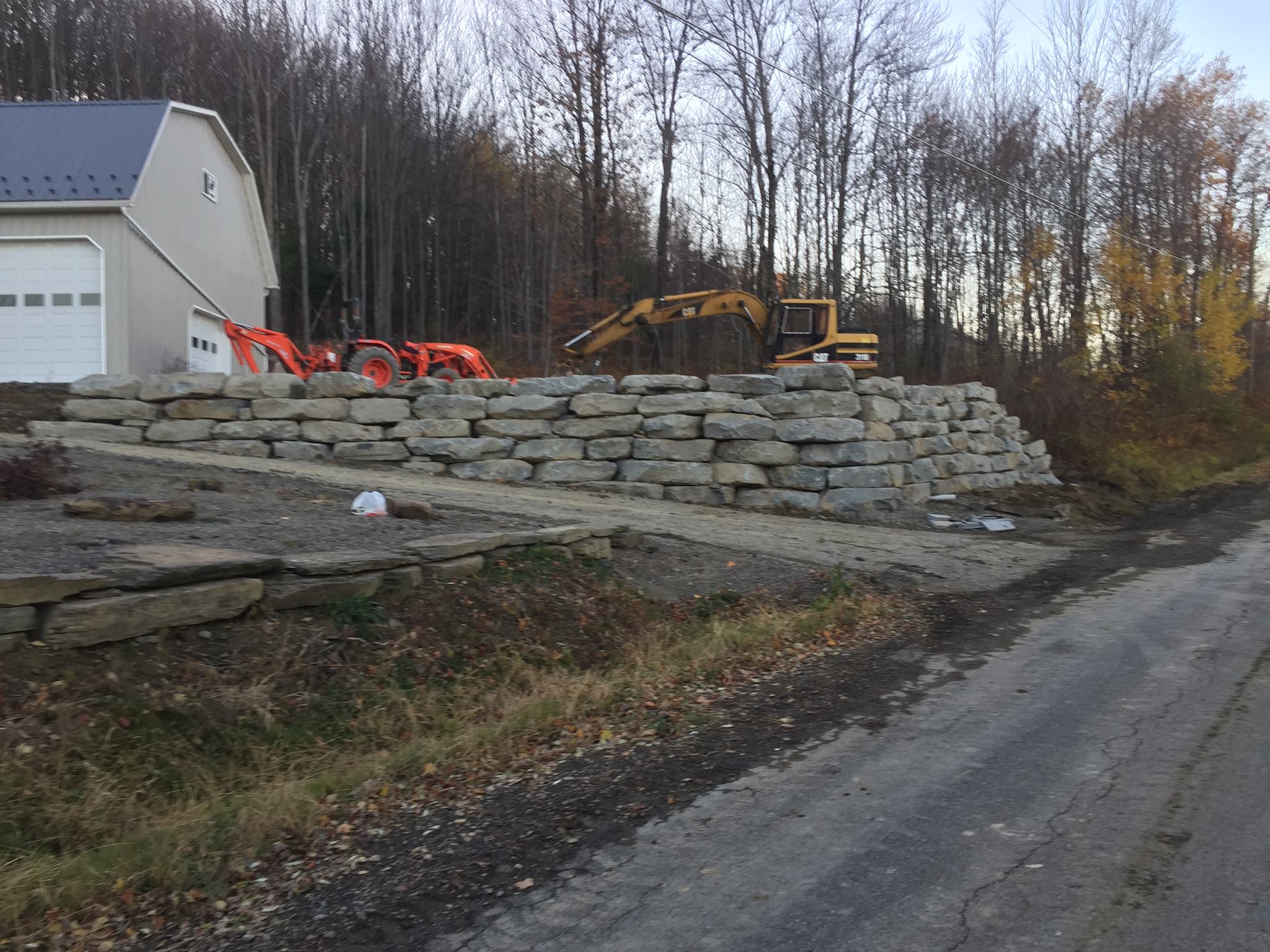 A long country driveway we... - Mike's Groundworks | Facebook