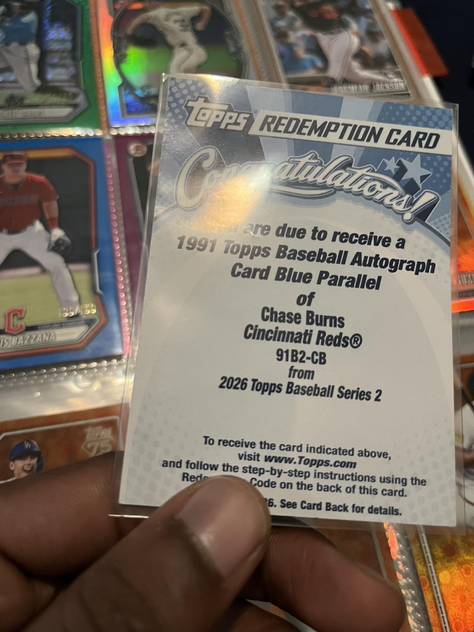 Pulled series 2 2026 box at PNC park