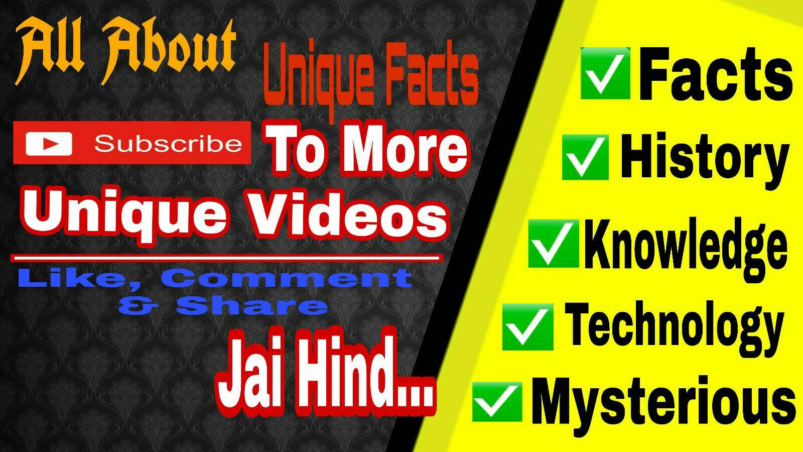 All About Unique Facts