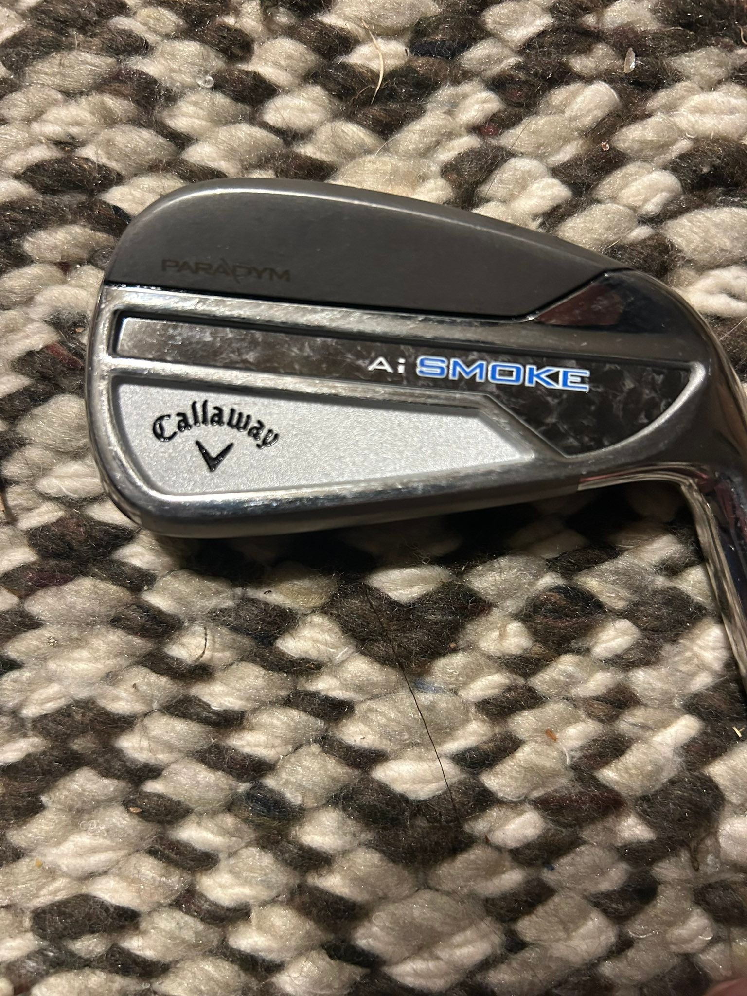 2025 Callaway Ai Smoke irons and wedges. 6-9 irons, PW, AW, GW 