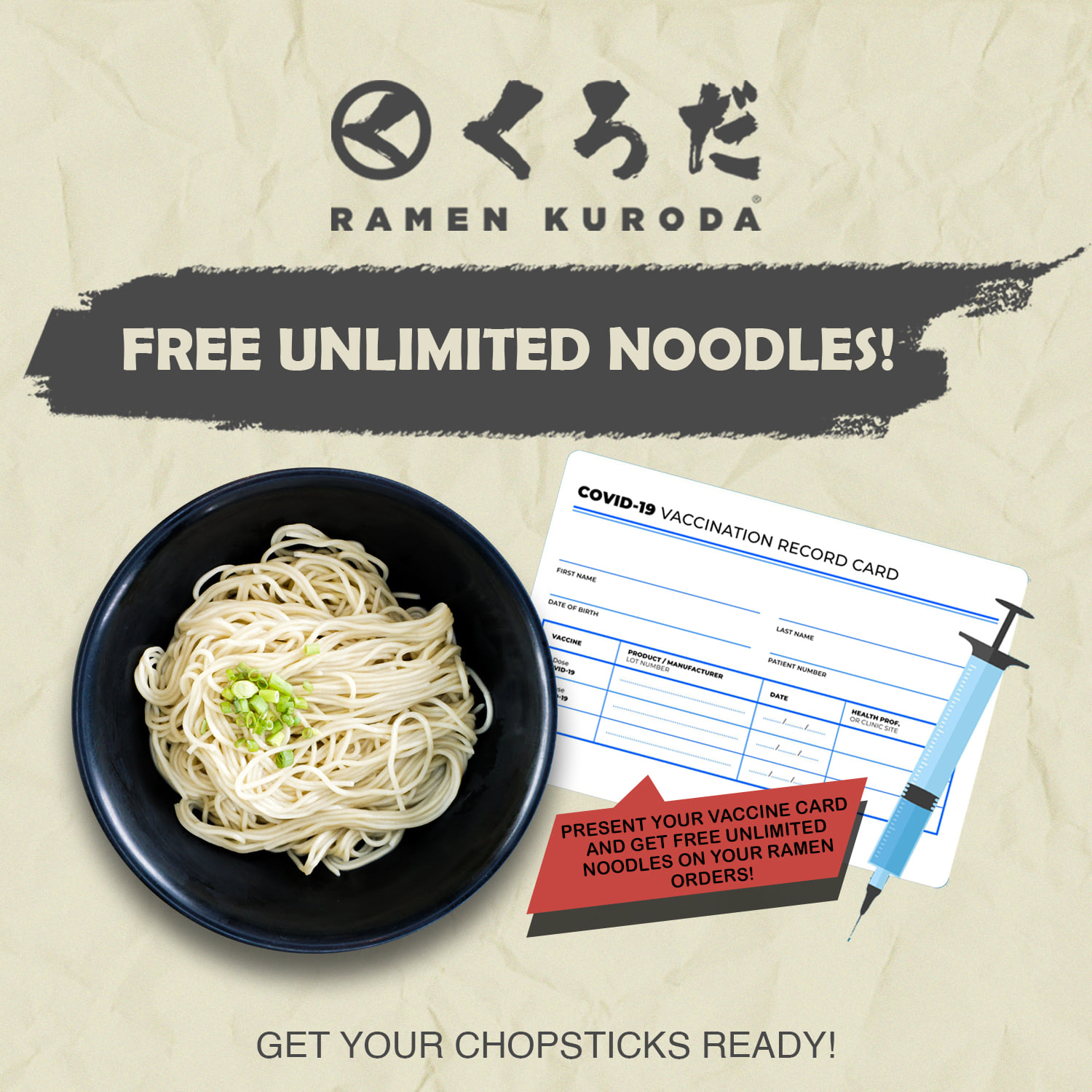 Ramen Kuroda Took A Shot Why Don T You Also Gave Your Facebook