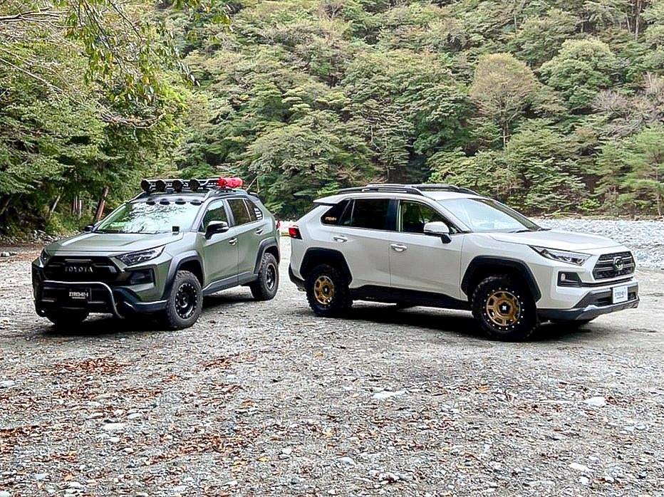 RAV4 with XJ07 & XJ04 某誌の撮影中📸 #mlj #mljwheels #xtremej