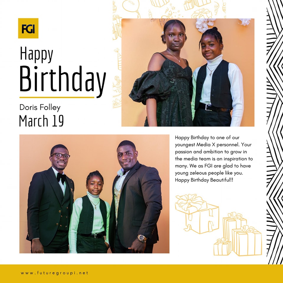 Future - Happy birthday to our bright young star on the team, Doris ...
