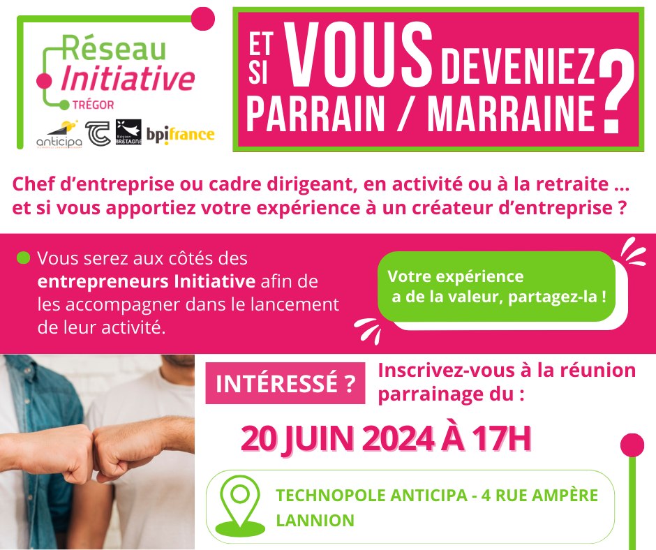Initiative - [Réseau Initiative Trégor recherche Parrains / Marraines ...