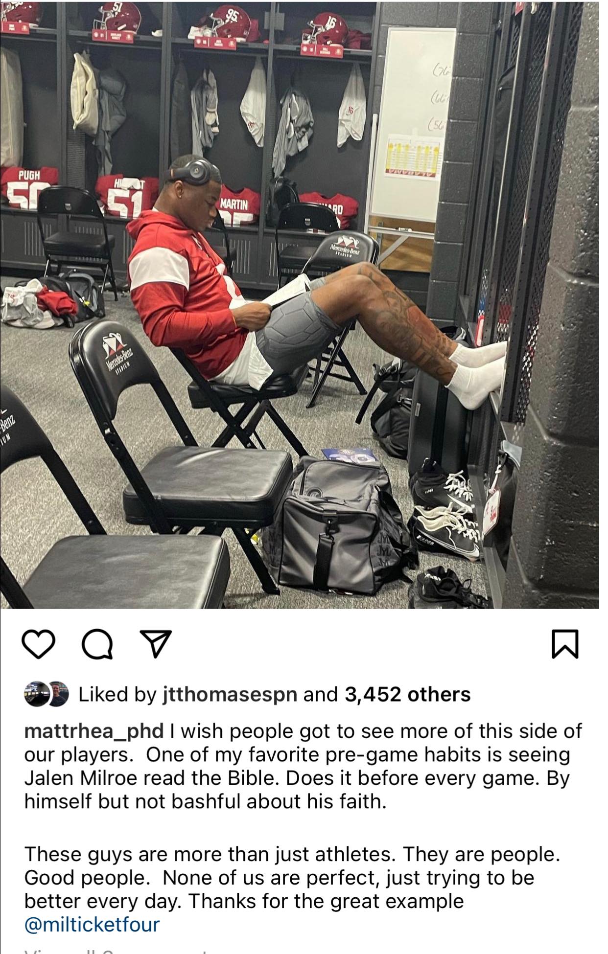Christina - This is the news I’m here for! ️ Alabama football’s Dr ...