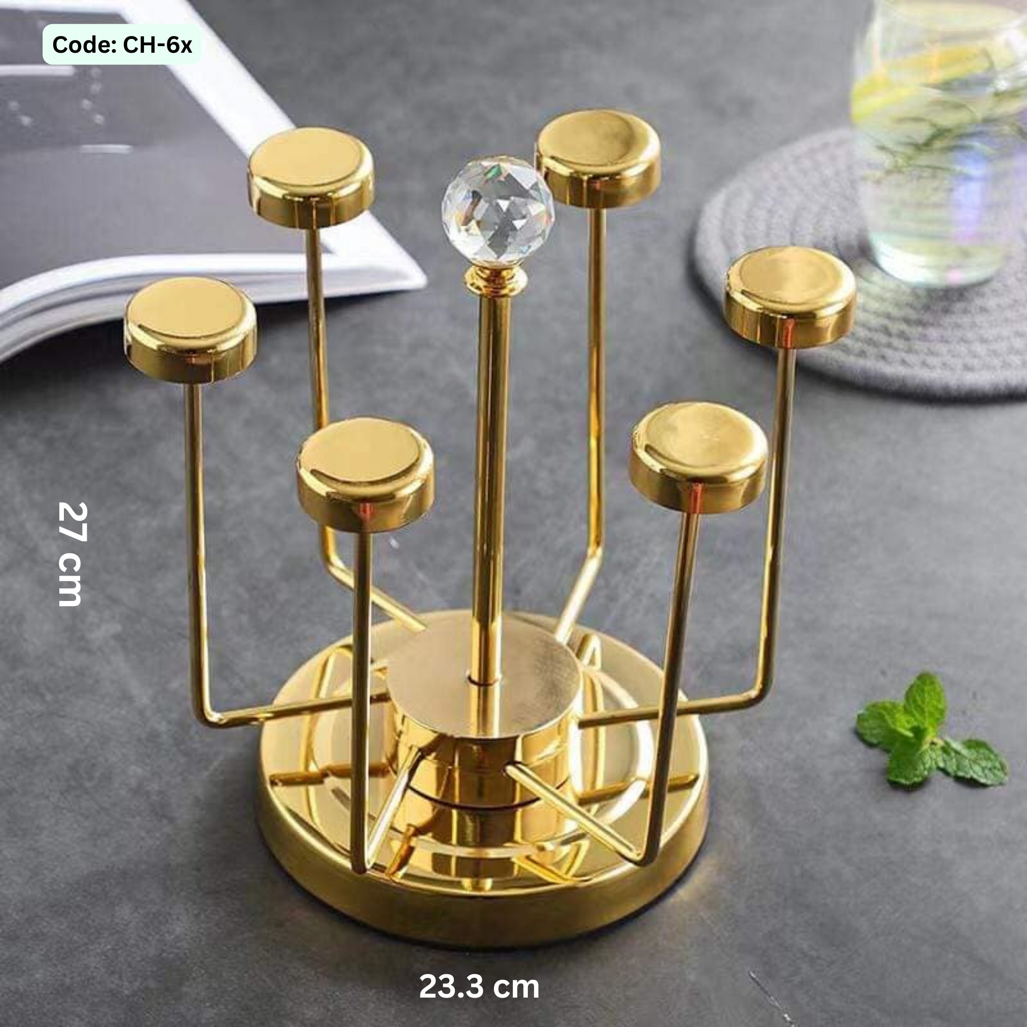 Nagar - 360 Degree Rotated Cup /Glass Holder CODE: CH-6X DISCOUNT PRICE ...
