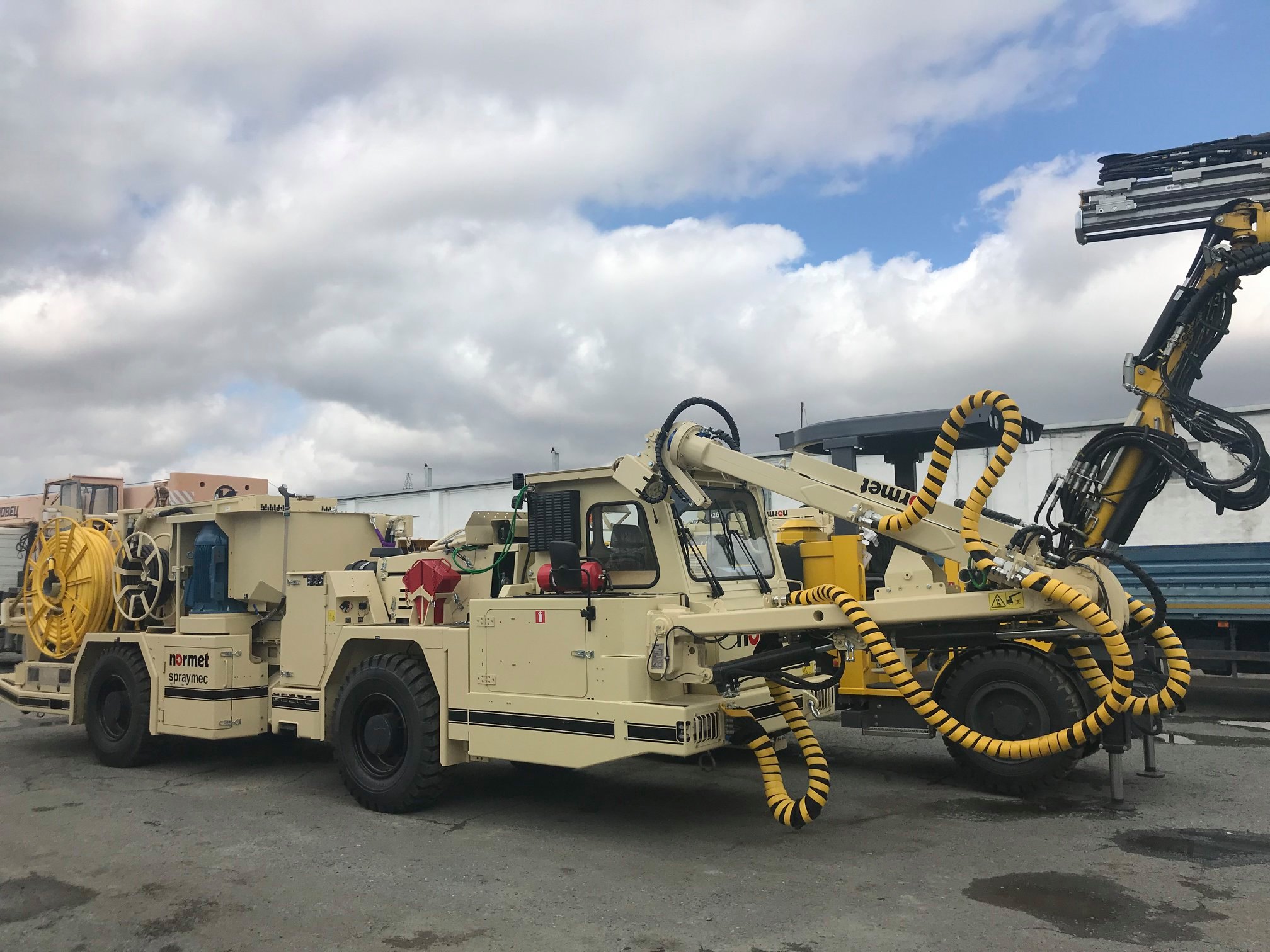 Normet - Spraymec MF 050 VC ready for delivery to Gayskiy... | Facebook