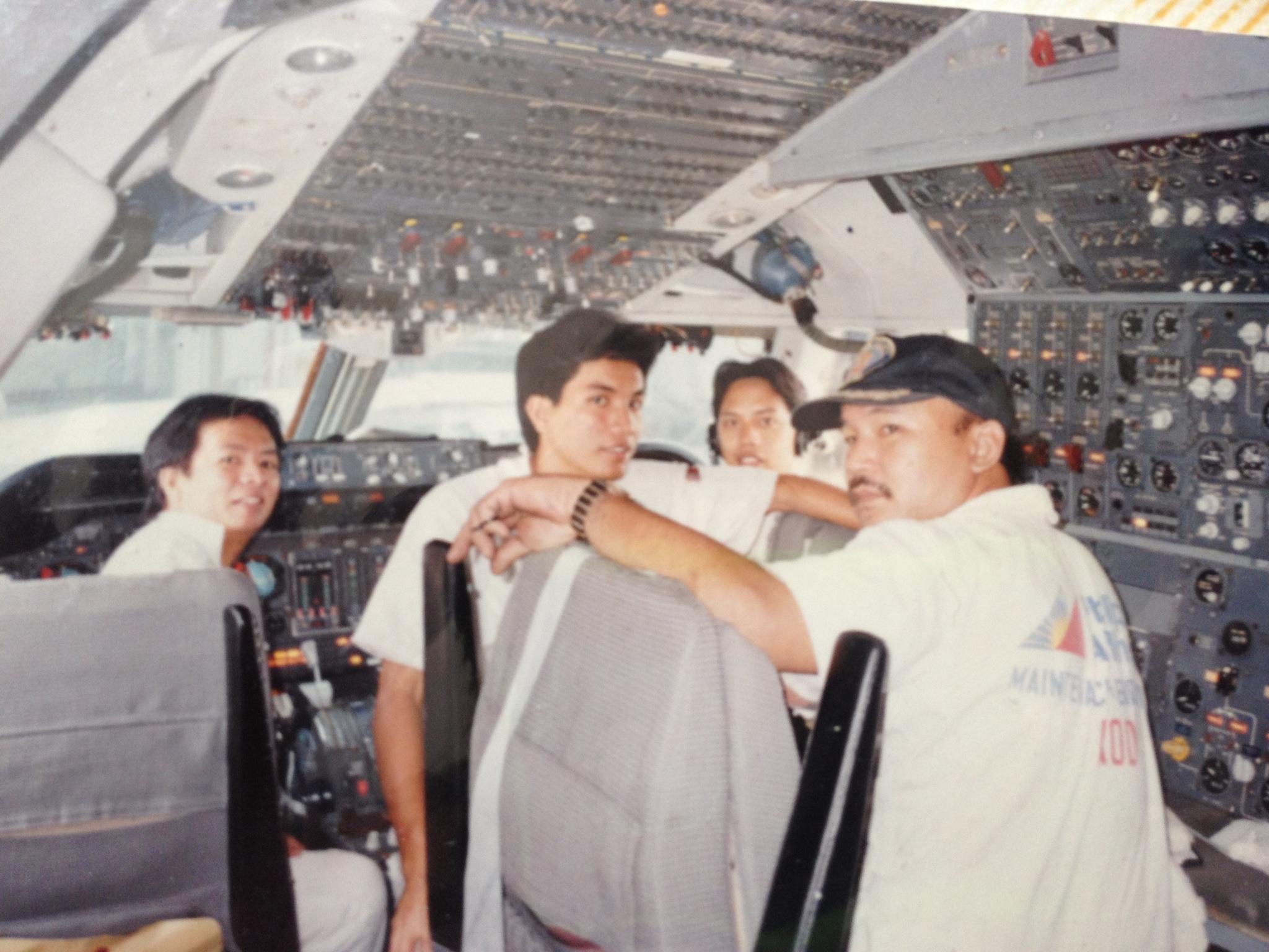 Asiana B747-400 HL-7423 arrives at Kai Tak