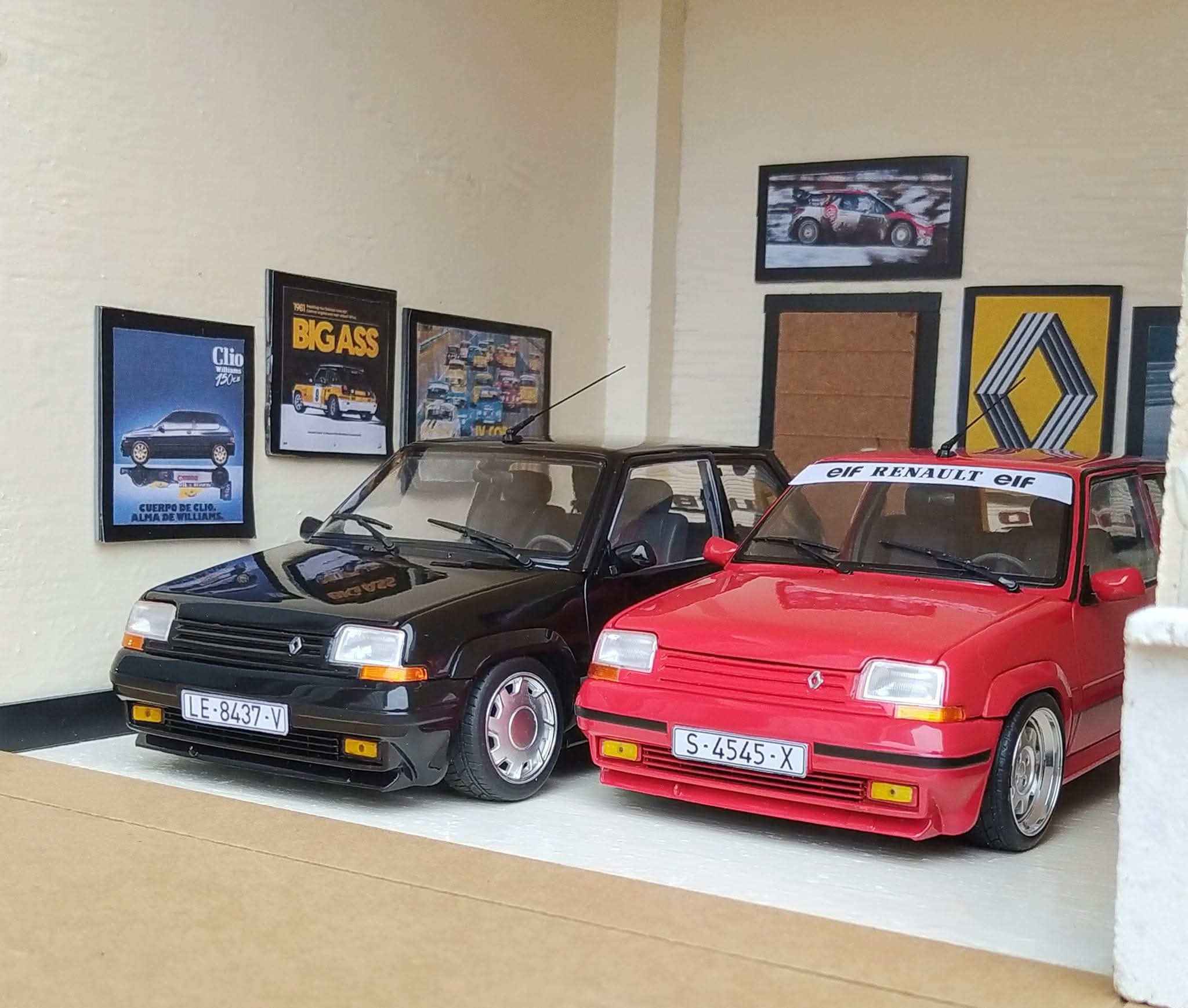 Here is the Otto 1/12 1987 Renault 5 GT Turbo Phase 2 in White