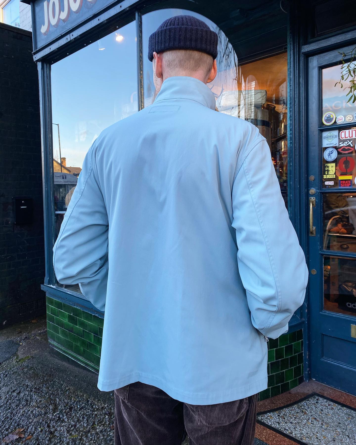 PRADA SPORT 00s ジャージ ダブルジップ 水色 Early 2000's {Prada Sport} Baby Blue Technical Jacket. Featuring a