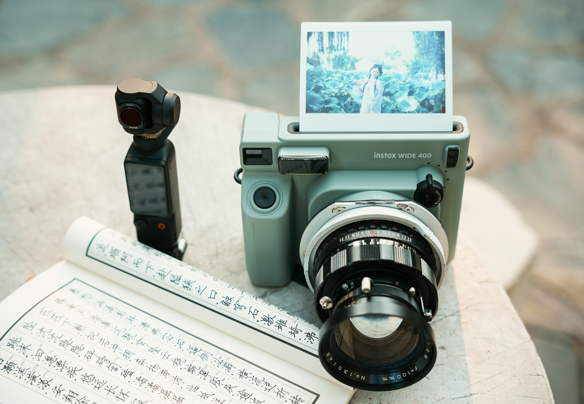 I made a Mamiya Press kit for the **Wide 400** which **fits** all