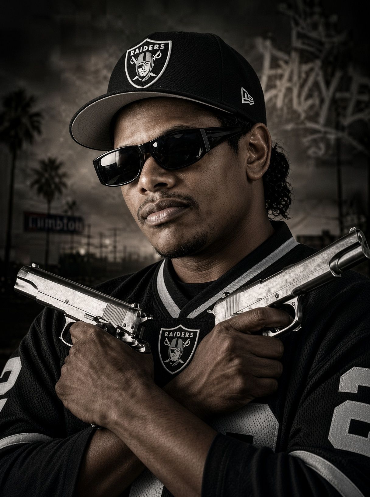 Eazy E fans Eazy E fans Eazy-E Raiders Fan Nation Norte Las Vegas