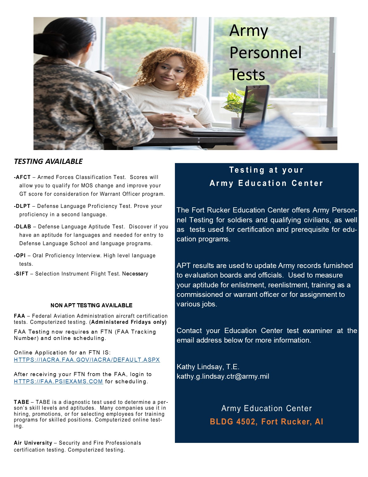 Fort Rucker Education Center | Fort Rucker AL