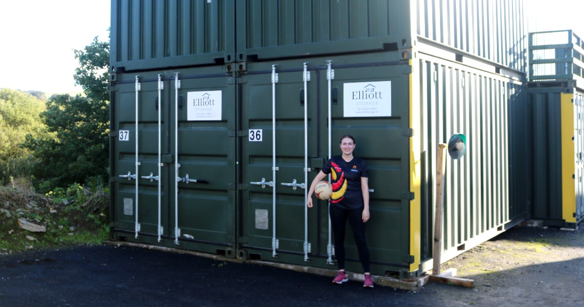 Elliott Storage - Loading and unloading your container... | Facebook