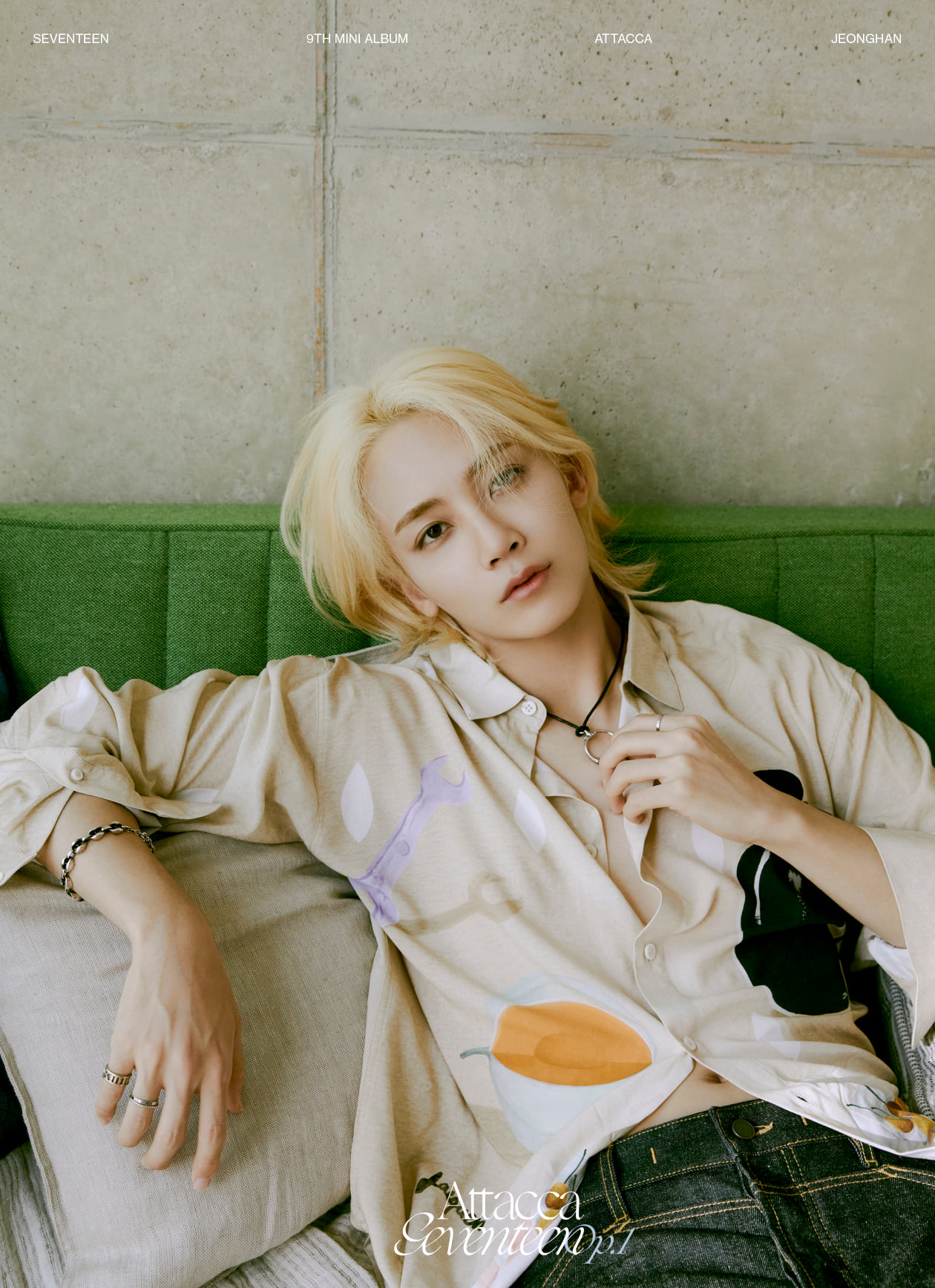 SEVENTEEN セブチ Attacca ジョンハン 写真 SEVENTEEN (세븐틴) 9th Mini Album 'Attacca' Official Photo Op.1