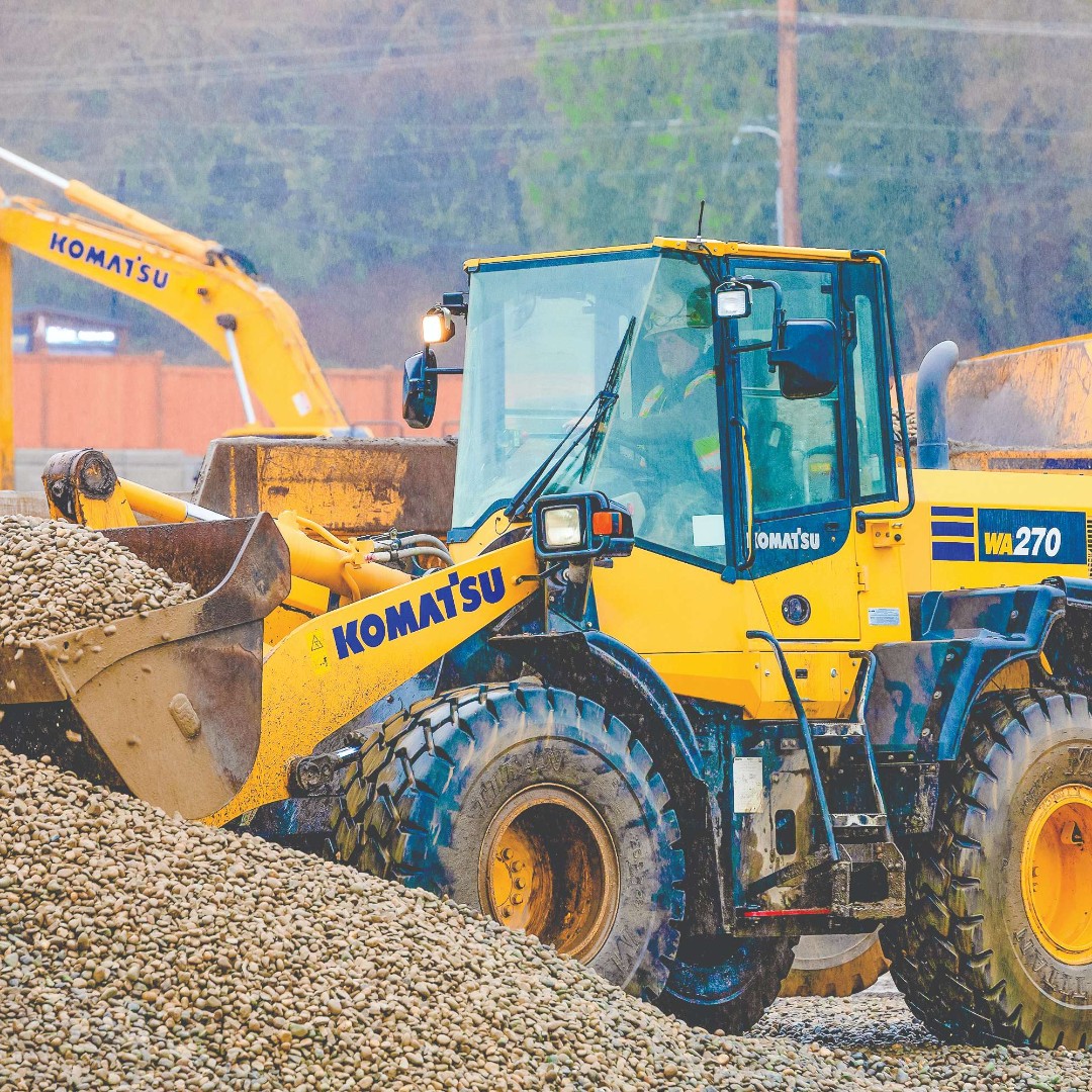 The Komatsu WA270 is in its element,... - Modern Machinery | Facebook