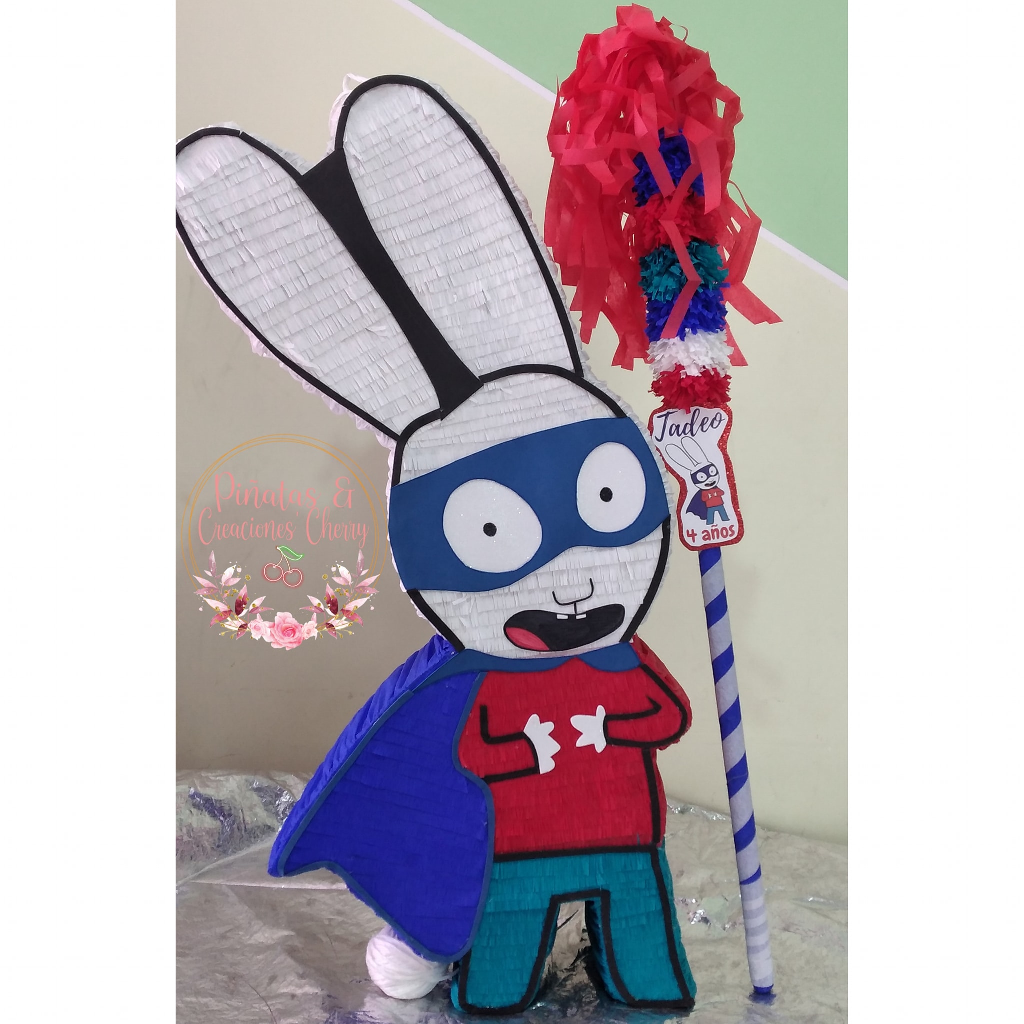 SIMÓN 🐰 🐰90cm +palo... - Piñatas & Creaciones’ Cherry | Facebook