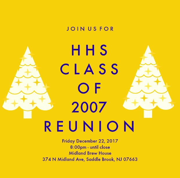 HHS Class of 2007 Reunion