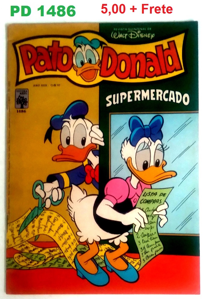 Pato Donald a venda, diversos nºs, / Preço nas fotos / Favor