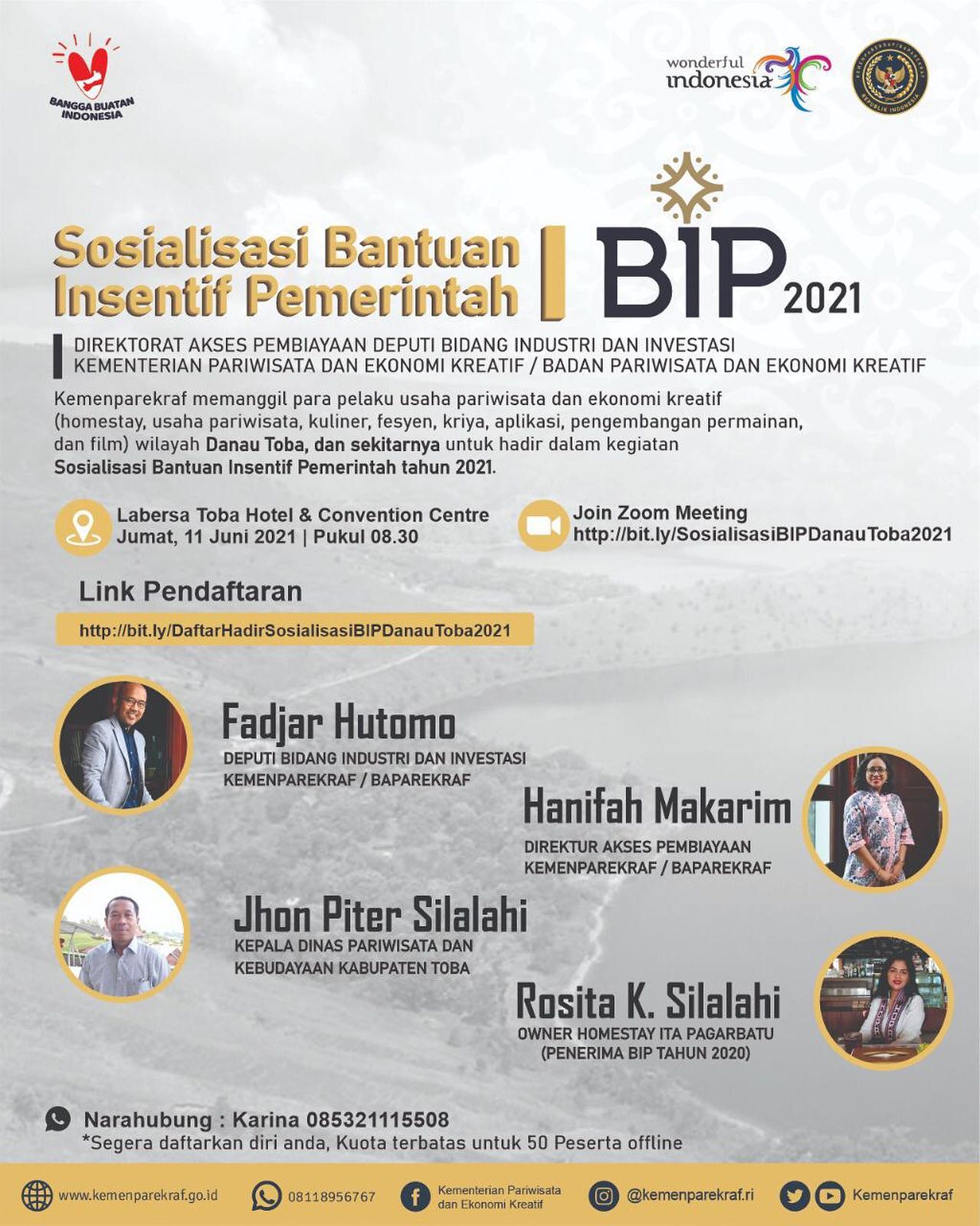 Bagi kamu... - Kementerian Pariwisata dan Ekonomi Kreatif
