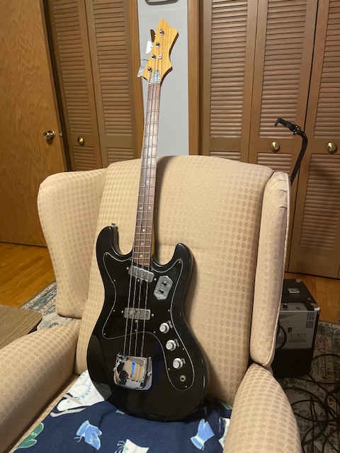 1964 Pleasant SEL electric guitar made by Shinko Gakki in Japan