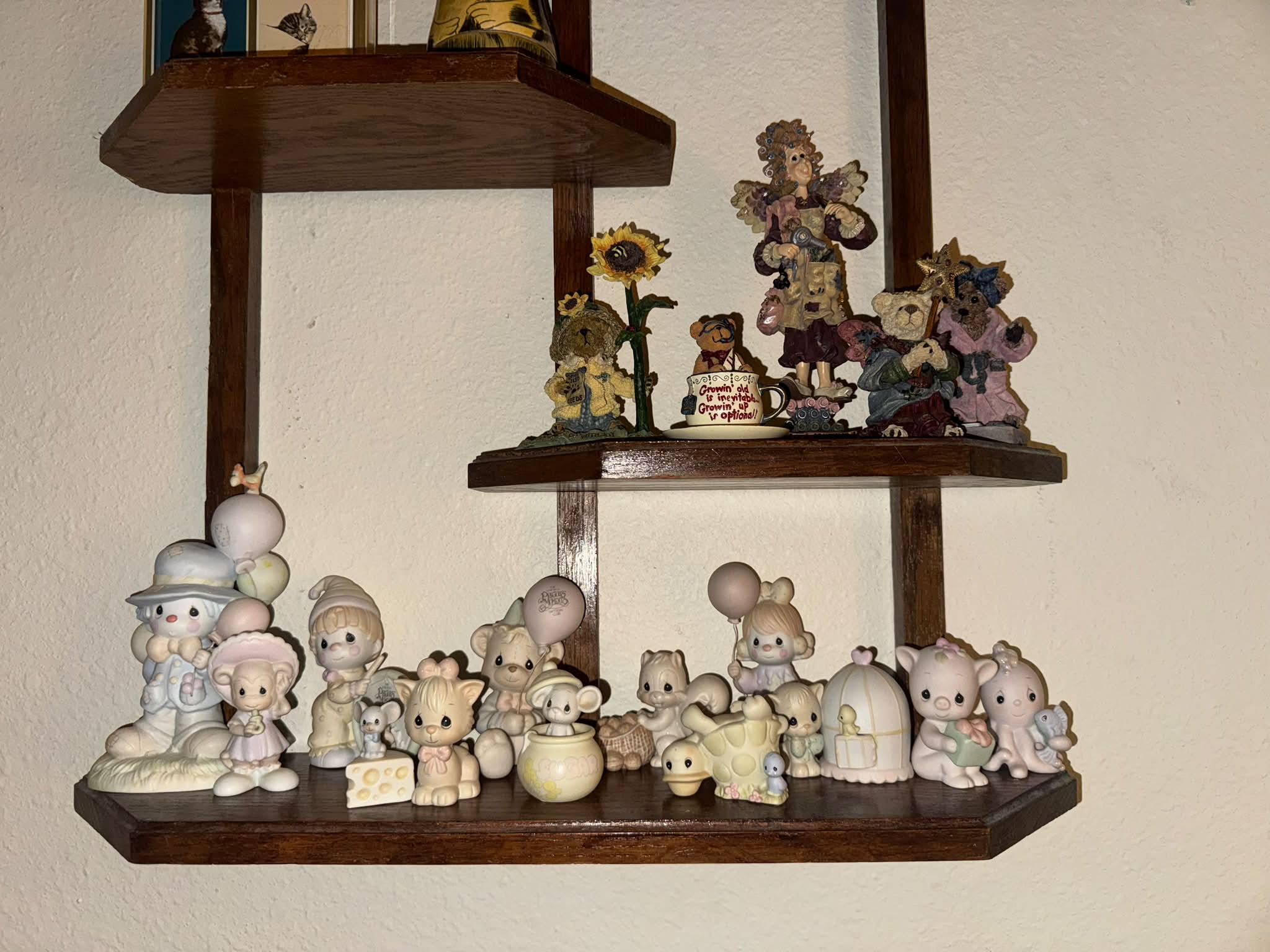 I used a Precious Moments figurine to create Culture Club era Boy