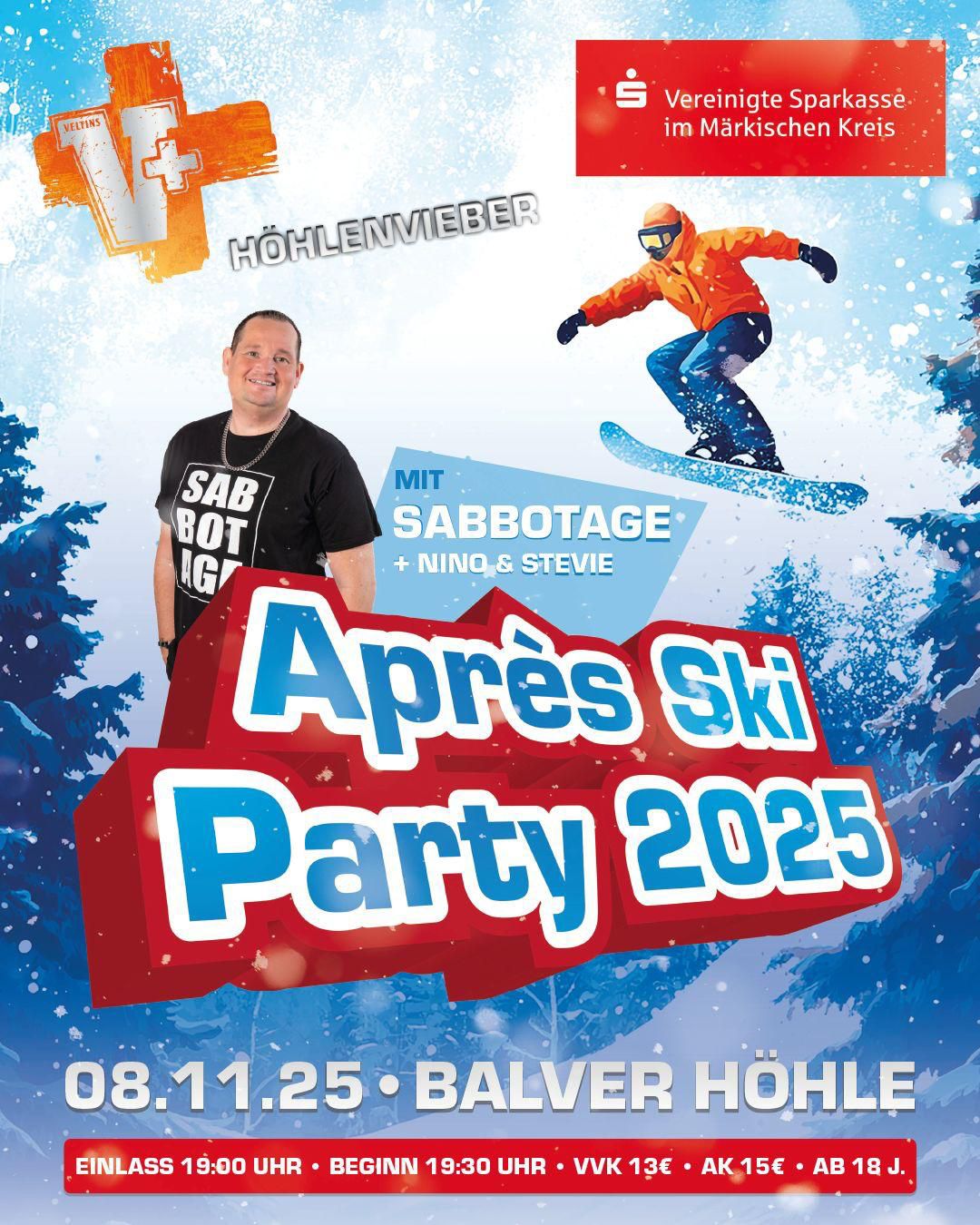 Aprés Ski Party in der Balver Höhle