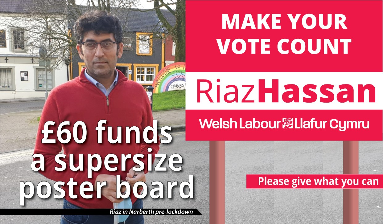 🗳 OUR CAMPAIGN to help Riaz... - Llafur Caerfyrddin Labour | Facebook