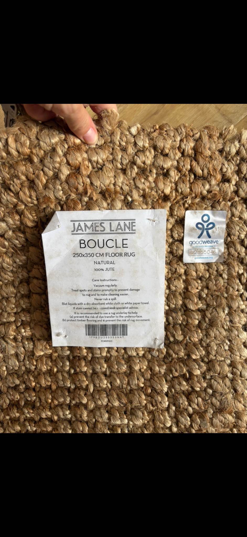 James Lane Jute Rug - Area Rugs - Gold Coast, Queensland | Facebook ...