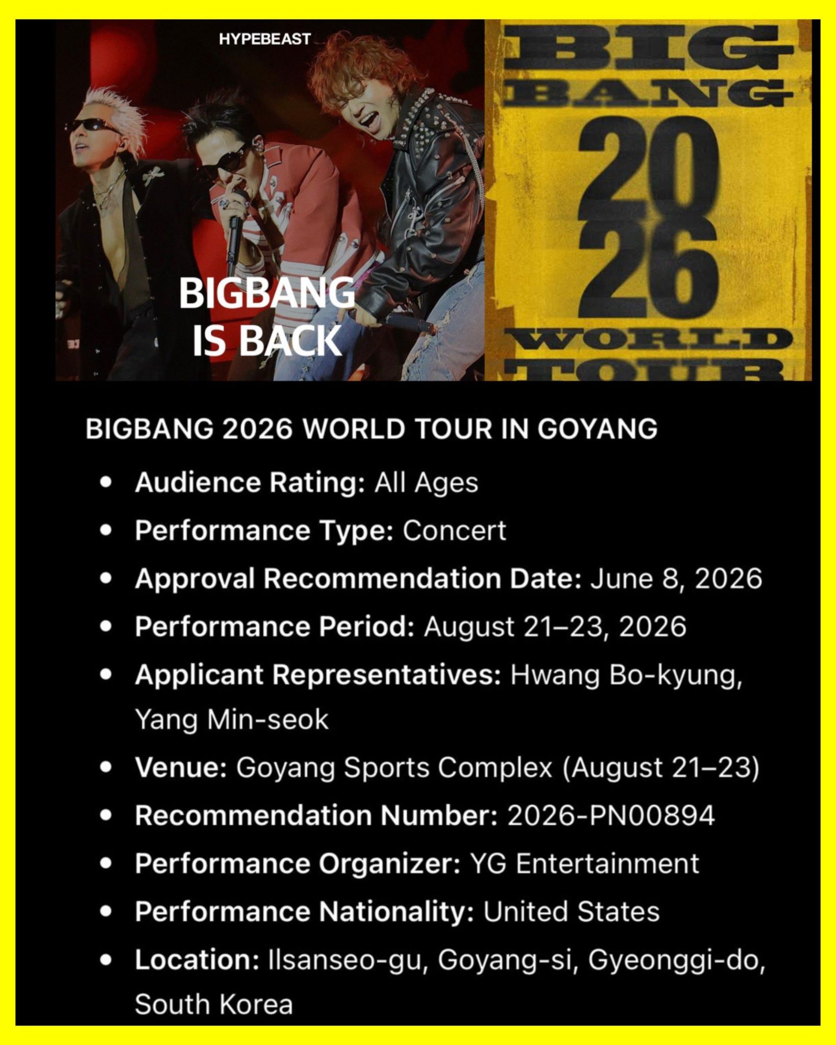 Your tickets are waiting for you! Don't sleep on this huge Kpop