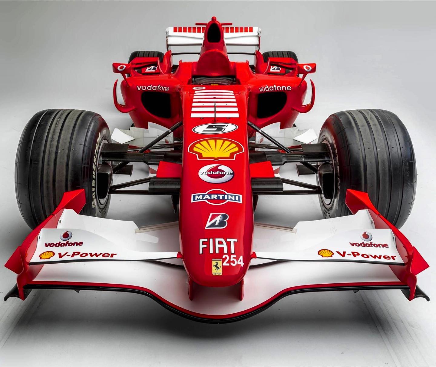 Michael Schumacher's 2006 Ferrari 248 F1 car