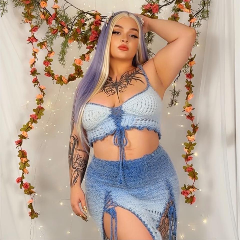 crochet halter dress doja cat Baby crocheter creates cute freehand set inspired by June26NewArrivals9