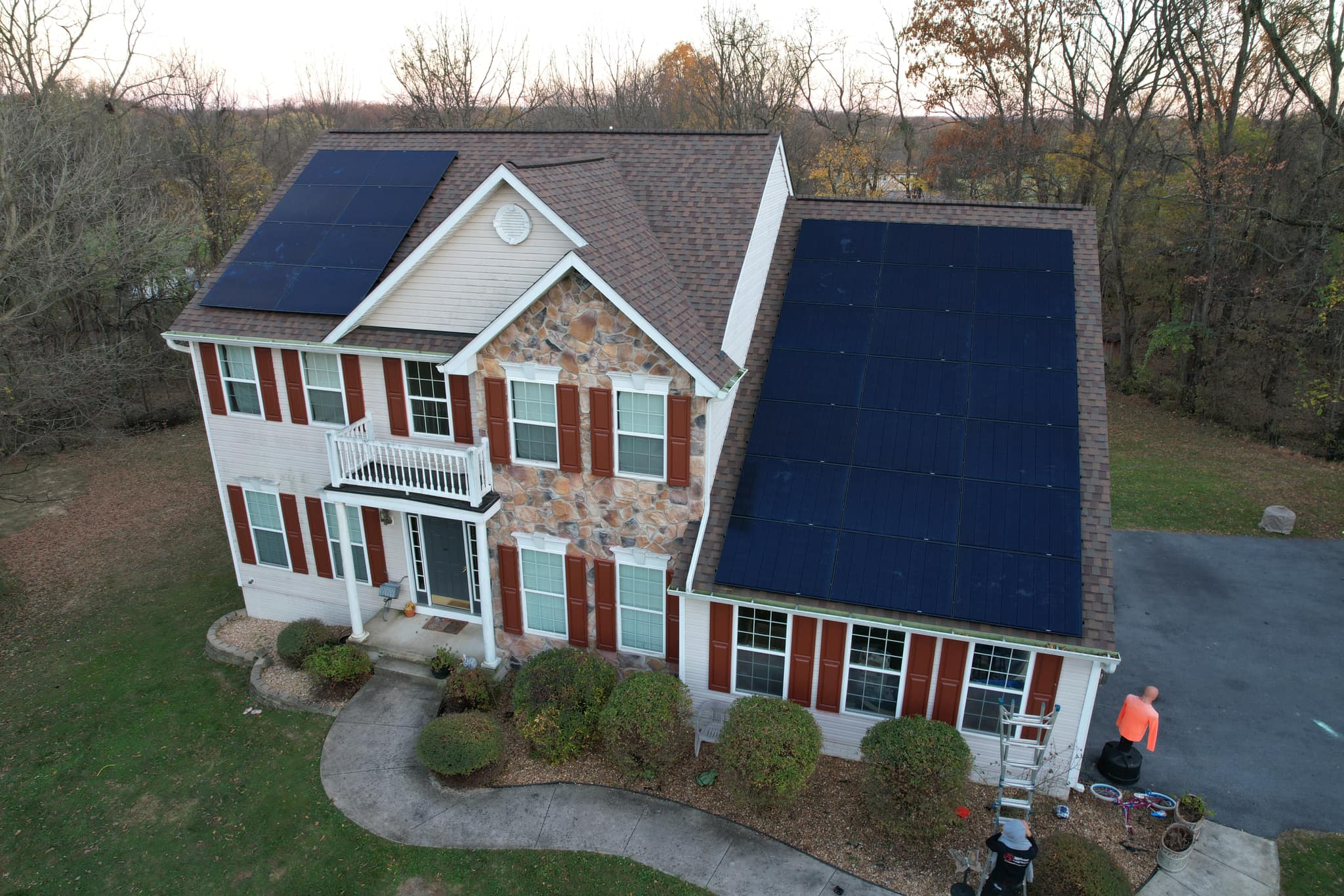 Appleton Energy - Solar Sunday? Nice 60 panel we did today...