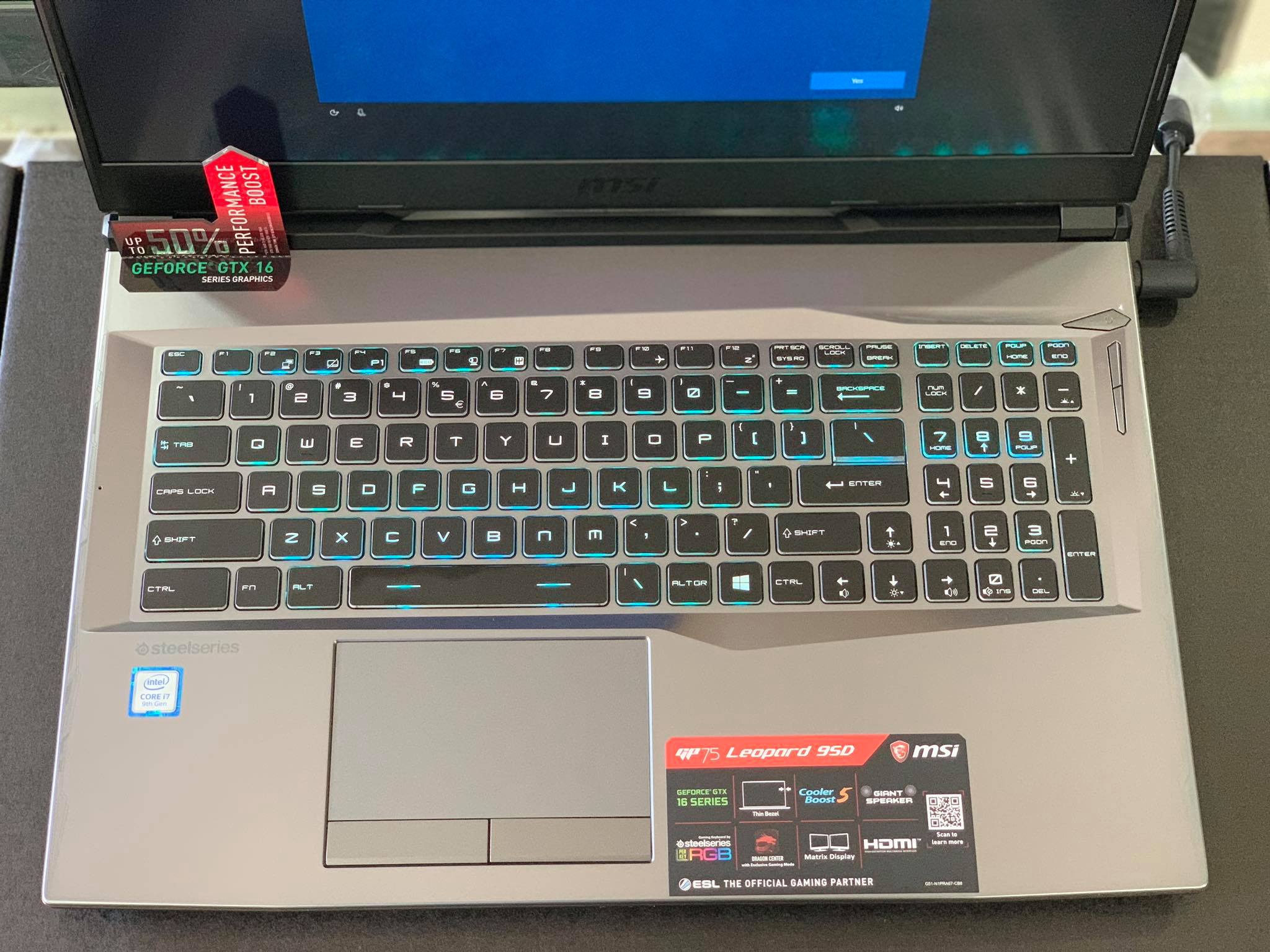 SR - Original MSI GP75 Leopard 9SD 1599$ CPU i7 9750H Ram 16G 