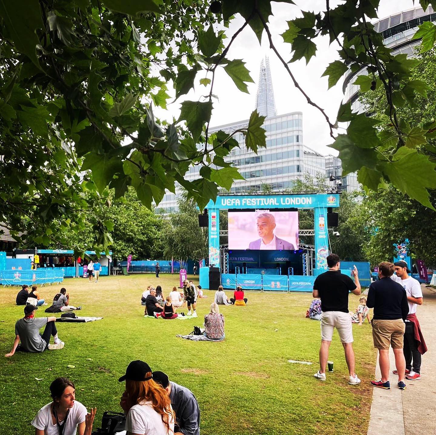 The Euro 2020 Football Village at... - Potters Fields Park | Facebook