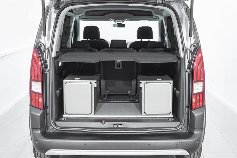 Vasche Baule Peugeot Rifter, Carrozzeria Van, Fabbricazione 06.2018 - 2