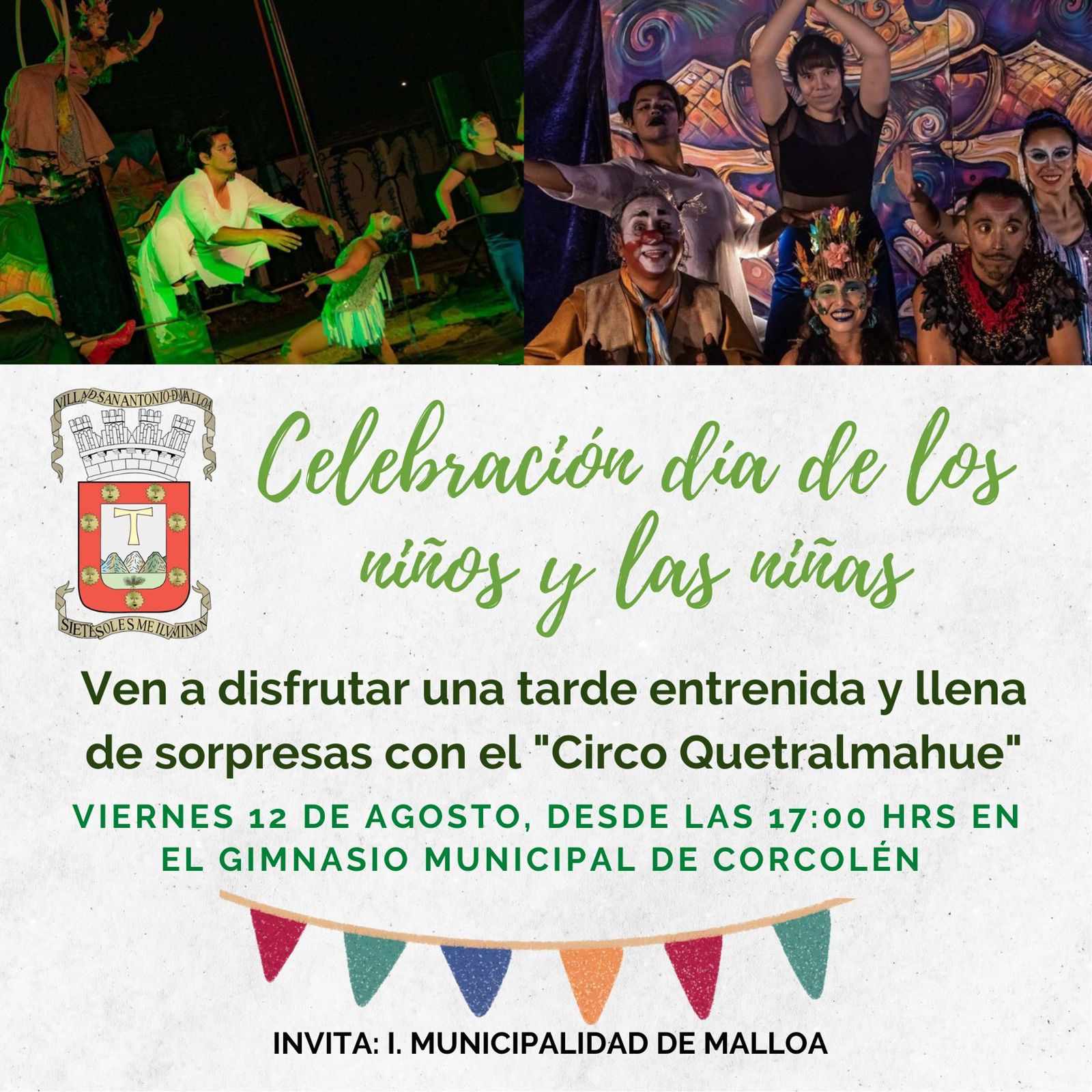 CIRCO QUETRALMAHUE... - Centro Cívico y Cultural de Malloa | Facebook