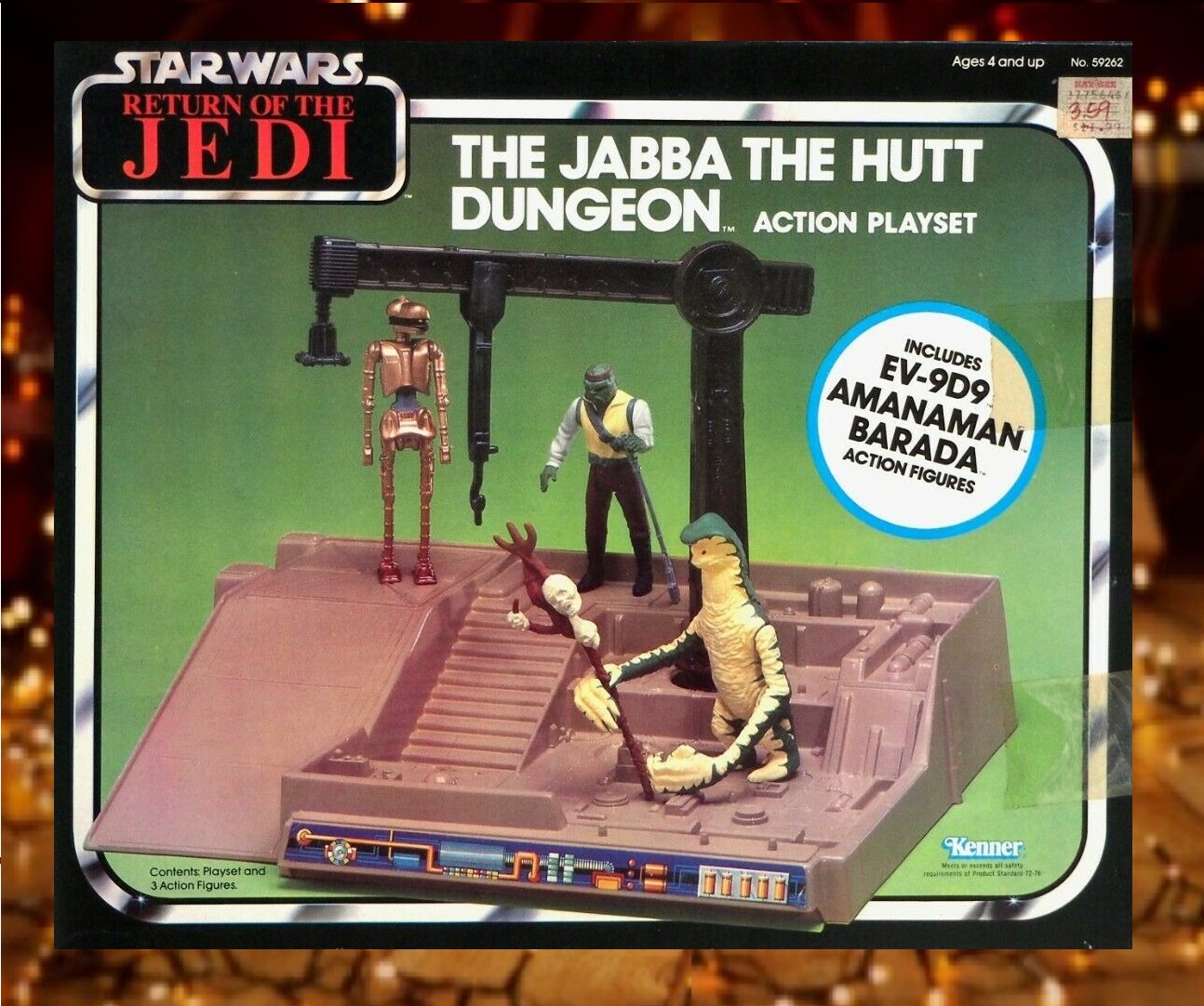 1983 Kenner Dealer Catalog - Star Wars - Jabba the Hutt Playset
