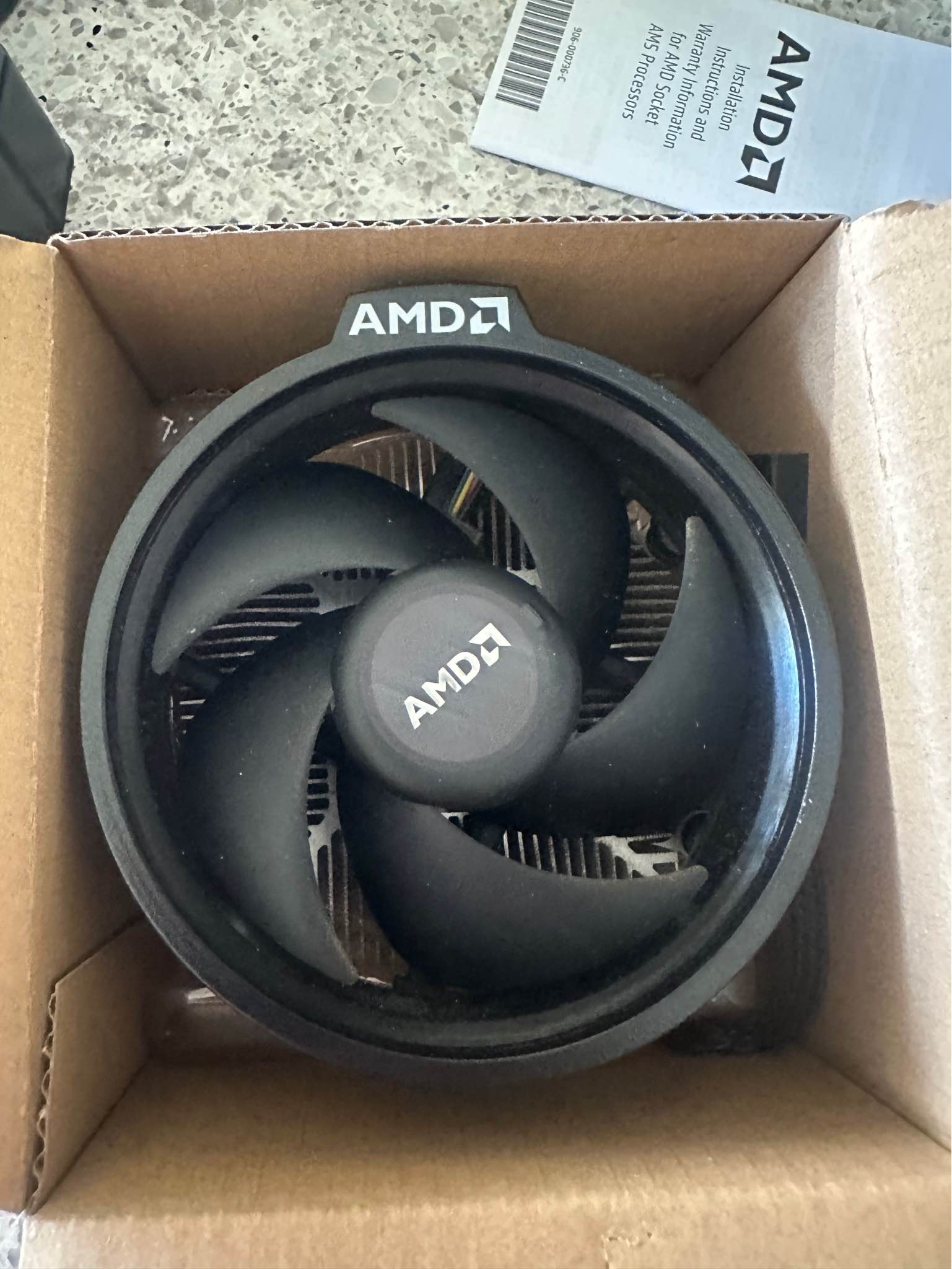 ANTEC PC Case, AMD Fan, AMD Ryzen 5 7600 CPU - Computer Cases ...
