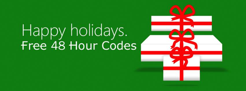Free Xbox 48-hrs Codes