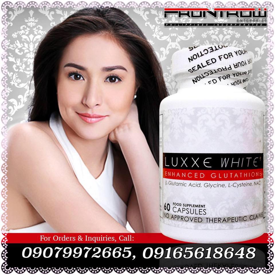 glutathione frontrow LUXXE WHITE Enhanced Glutathione-Frontrow Iloilo Glutathione Maxx500 có tác Cantidad:3 PIEZAS سيروم للعناية بالبشرة